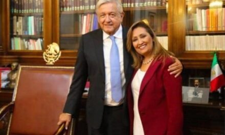 Recuerda Lorena Cuéllar el cumpleaños del presidente de México